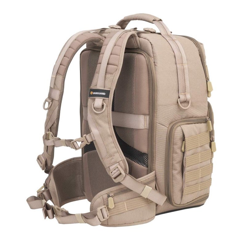 VANGUARD VEO Range T48 Backpack for Pro DSLR/Mirrorless Cameras, Tactical Style â€“ Beige - Image 2
